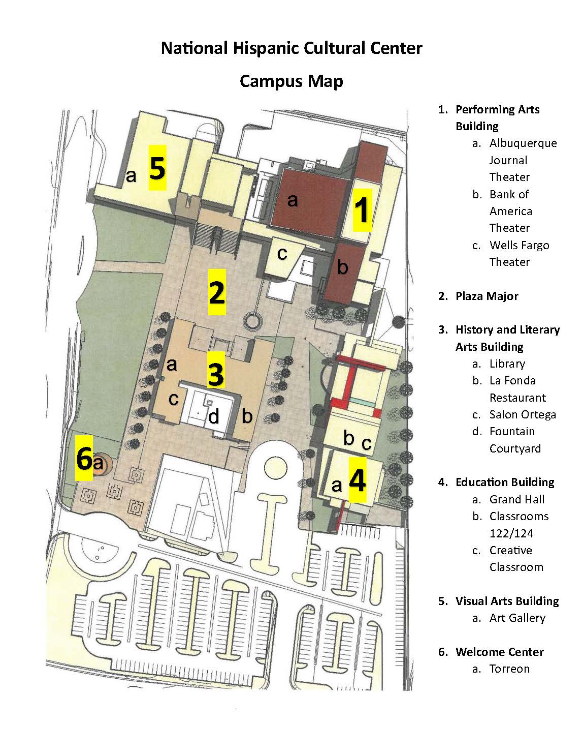 NHCC Campus Map 2023